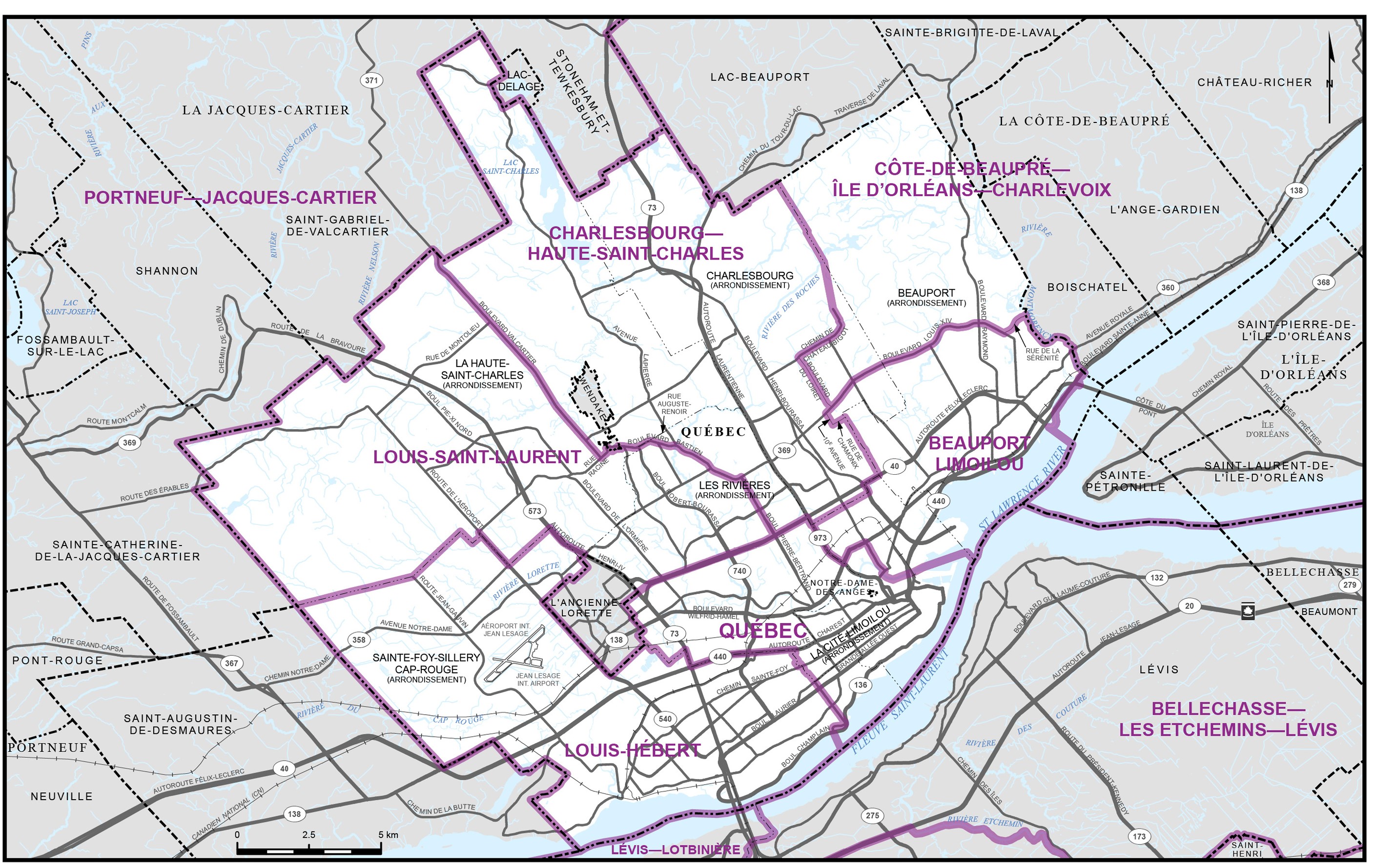 Carte 14 - Ville de Québec