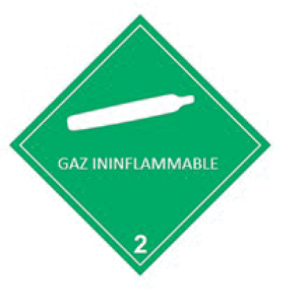 Division 2.2, Gaz ininflammables, non toxiques 