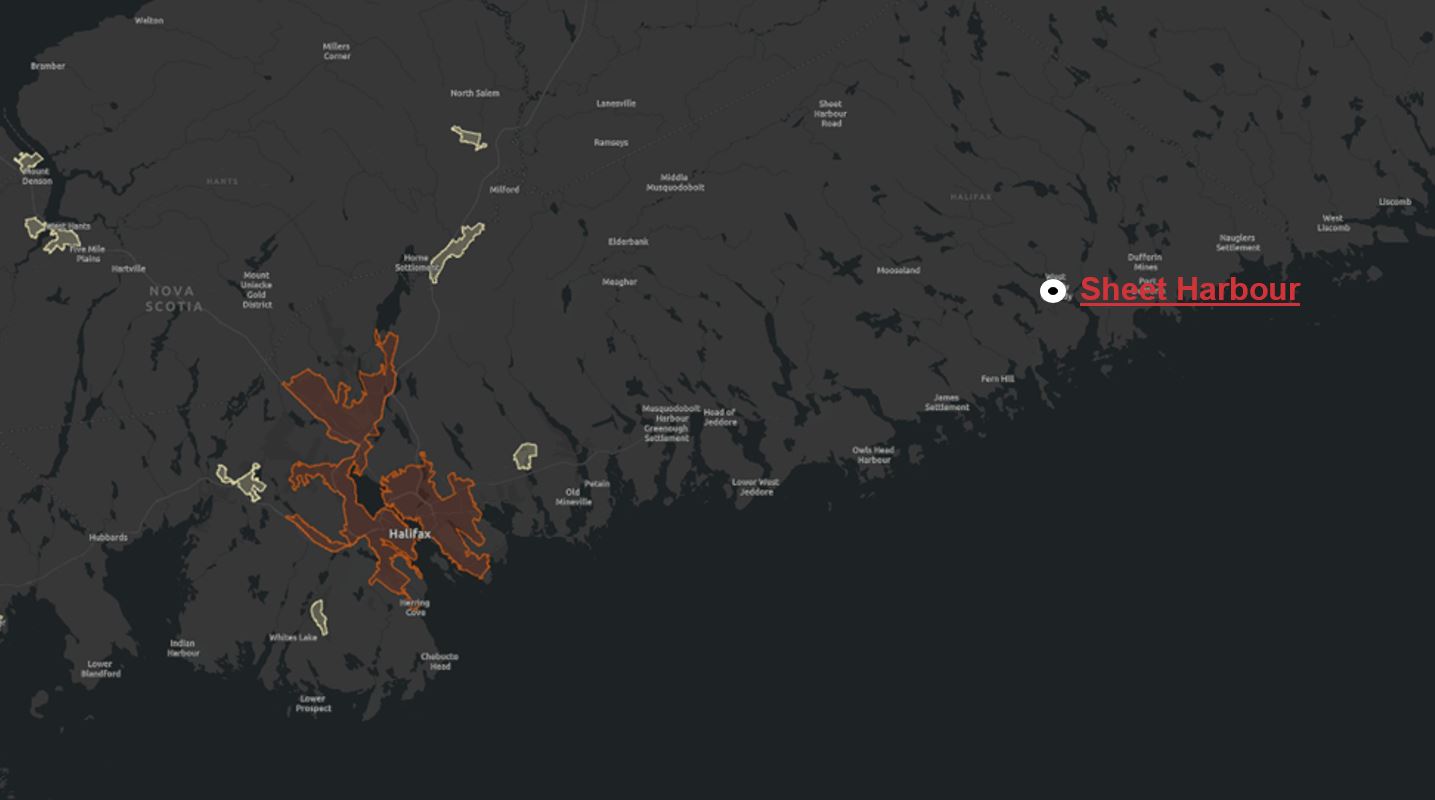 Figure 2: Halifax, Nova Scotia — Revised definition – Text version below the image